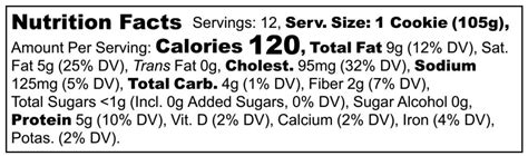 Black and White Cookie - calories, carbs, nutrition