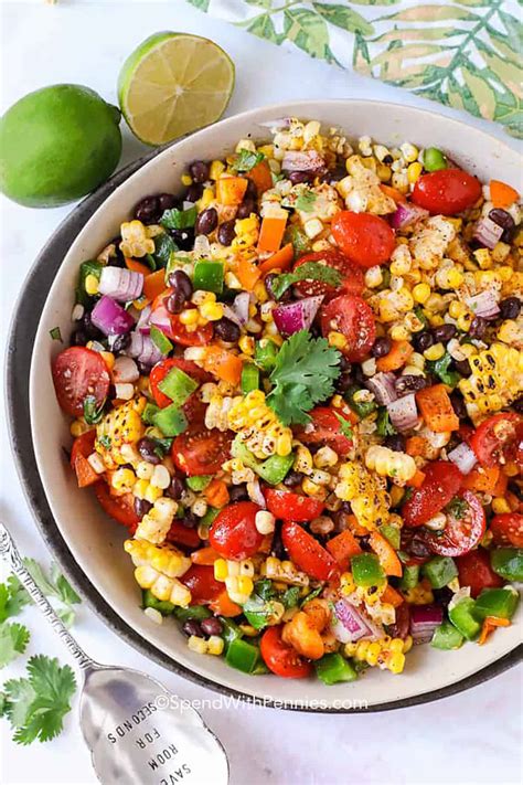 Black Bean and Corn Salad - calories, carbs, nutrition