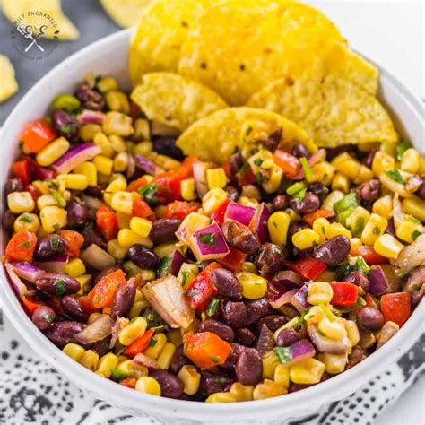 Black Bean & Corn Salsa - calories, carbs, nutrition