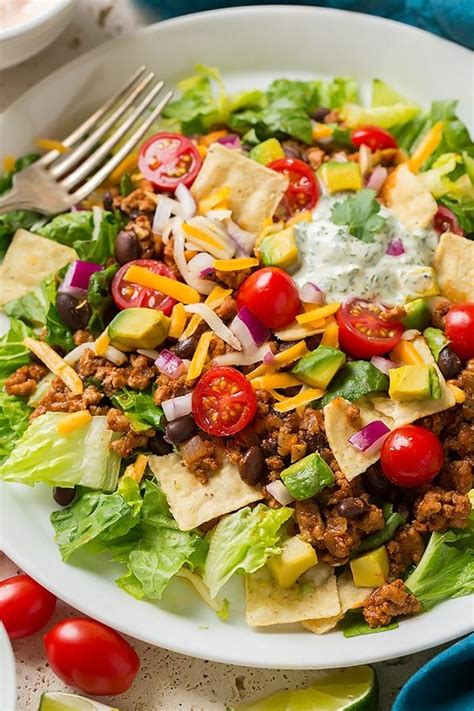 Black Bean, Corn & Turkey Salad - calories, carbs, nutrition