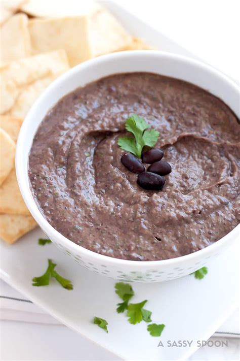 Black Bean Hummus with Pita and Compote - calories, carbs, nutrition