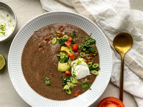 Black Bean Soup with Cumin Seed - calories, carbs, nutrition