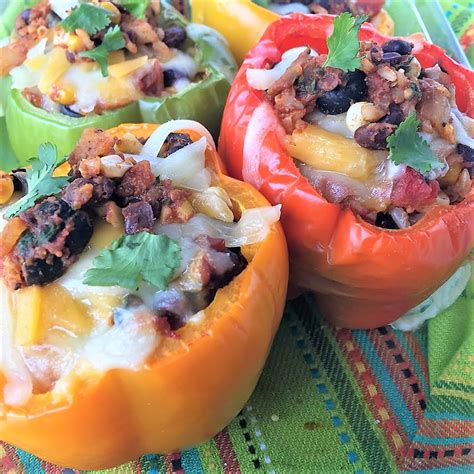 Black Bean Stuffed Pepper - calories, carbs, nutrition