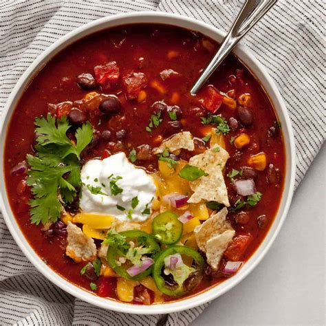 Black Bean Vegetable Chili, Hearty - calories, carbs, nutrition