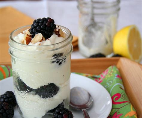 Blackberry Lemon Parfait - calories, carbs, nutrition