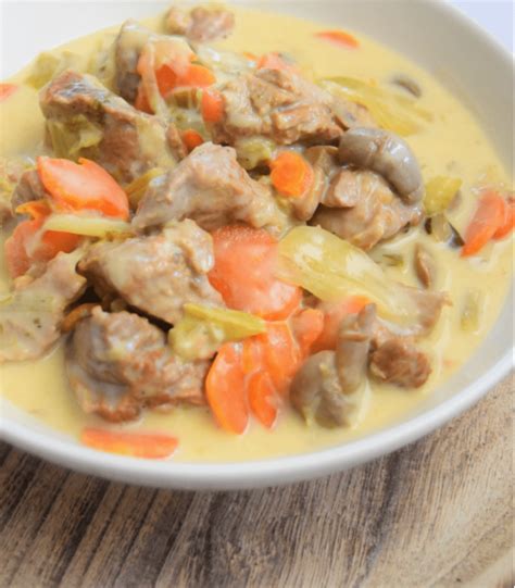 Blanquette De Veau - calories, carbs, nutrition