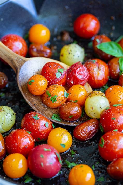 Blistered Tomatoes - calories, carbs, nutrition