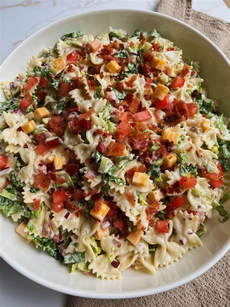 BLT Pasta Salad - calories, carbs, nutrition