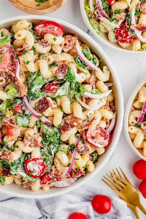 BLT Pasta Salad Plate - calories, carbs, nutrition