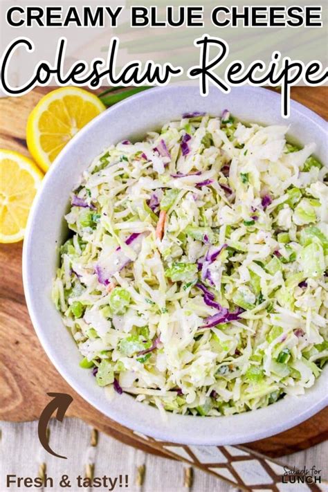 Blue Cheese Cole Slaw - calories, carbs, nutrition