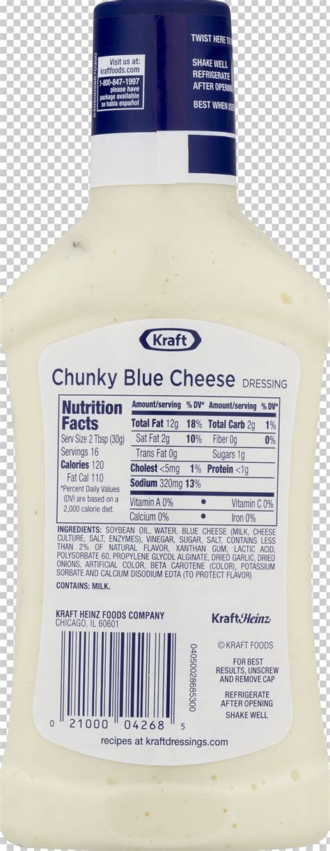 Blue Cheese Salad Dressing - calories, carbs, nutrition