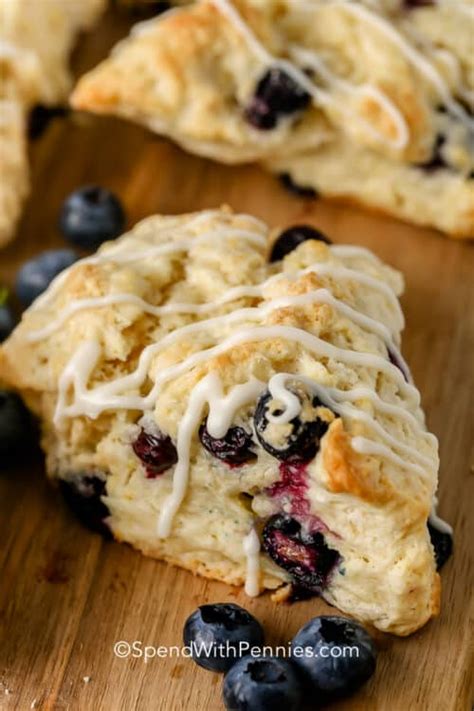 Blueberry Scones - Fresh Made - calories, carbs, nutrition