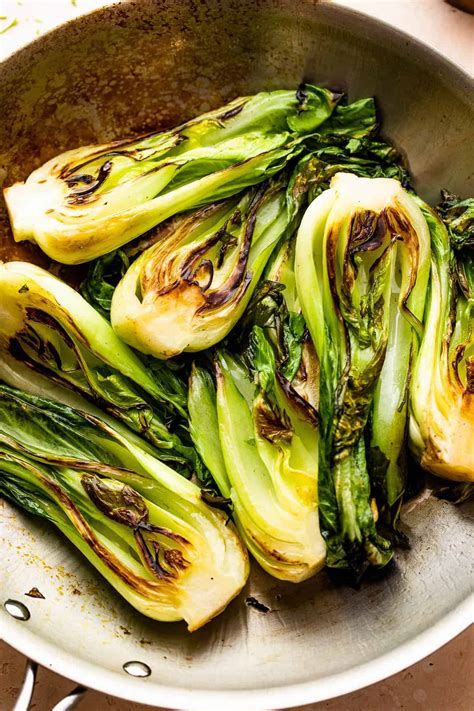 Bok Choy Baby Sauteed Halved 2 EA - calories, carbs, nutrition