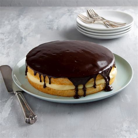 Boston Cream Pie, Vanilla Cake Layers - calories, carbs, nutrition