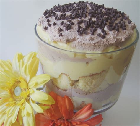 Boston Cream Trifle - calories, carbs, nutrition