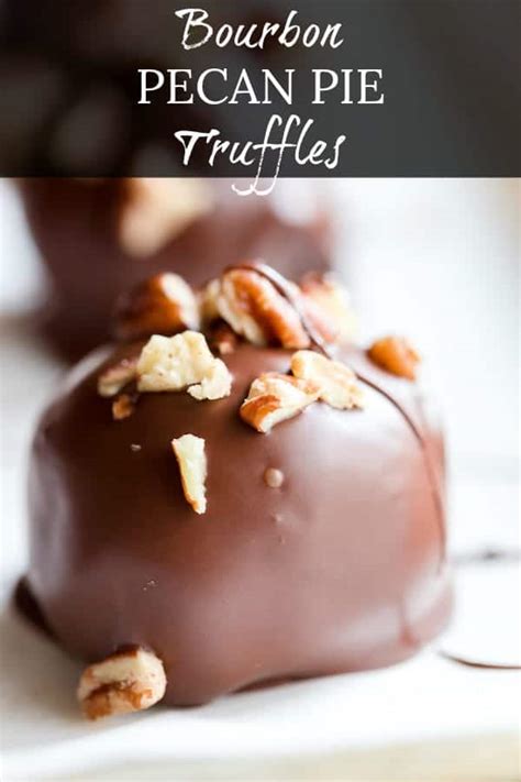 Bourbon Pecan Pie Truffles - calories, carbs, nutrition