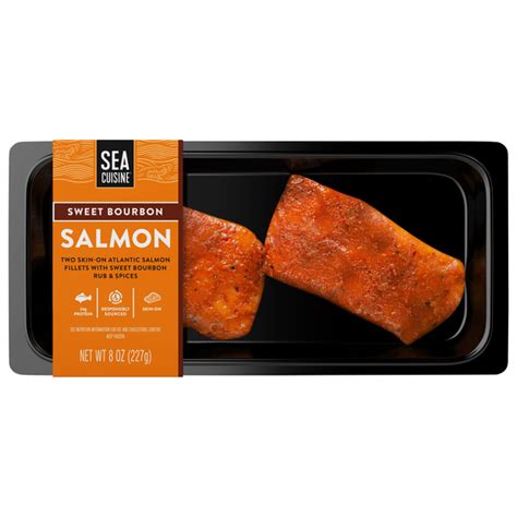 Bourbon salmon filet on brioche (87521.0) - calories, carbs, nutrition