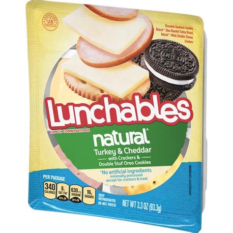 Box Lunch Turkey & Cheddar - calories, carbs, nutrition