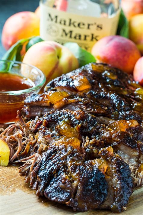 Braised Brisket with Bourbon Peach Glaze - calories, carbs, nutrition