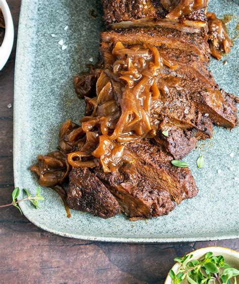 Braised Brisket with Caramelized Onions - calories, carbs, nutrition