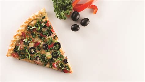 Braised Kale & Vegetable Pizza - calories, carbs, nutrition