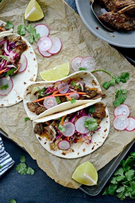 Braised Pork Tacos, Coleslaw and Beans - calories, carbs, nutrition