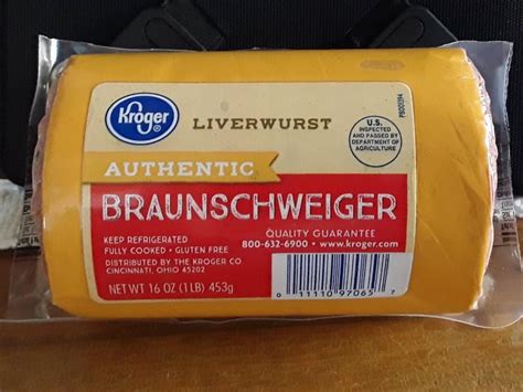 Braunschweiger - calories, carbs, nutrition