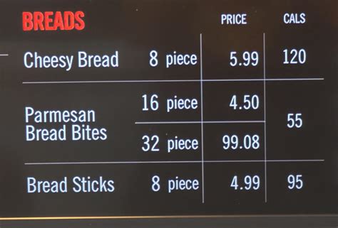 Bread Bites - calories, carbs, nutrition