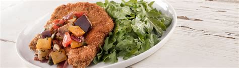 Breaded Butterflied Pork Chop & Eggplant - calories, carbs, nutrition
