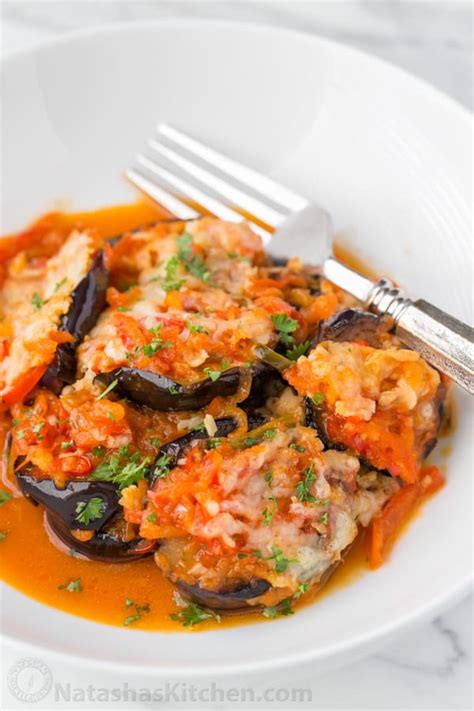 Breaded Eggplant with Red Pepper Sauce - calories, carbs, nutrition