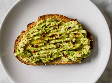 Breakfast Avocado Toast - calories, carbs, nutrition