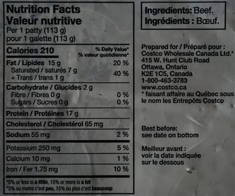 Breakfast Beef Patties - calories, carbs, nutrition