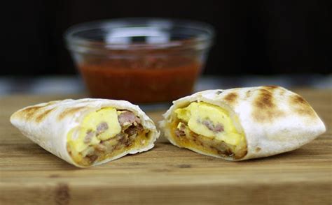 Breakfast Burrito with Hash-Brown Potatoes - calories, carbs, nutrition