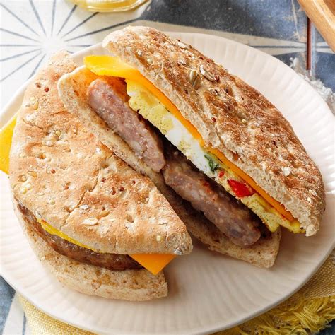 Breakfast Power Sandwich - calories, carbs, nutrition
