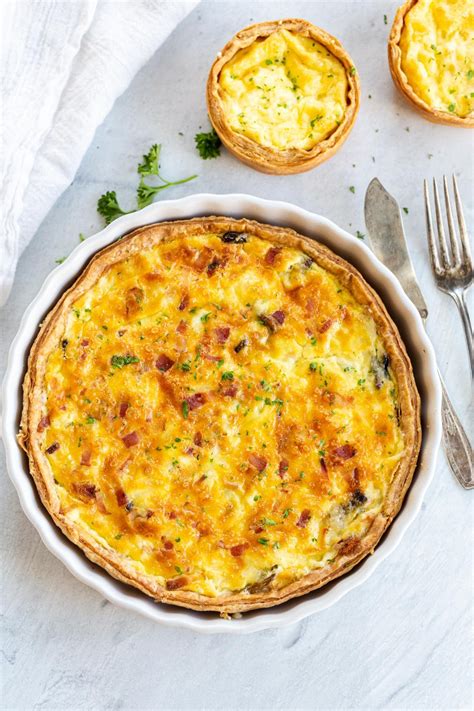 Breakfast Quiche - calories, carbs, nutrition