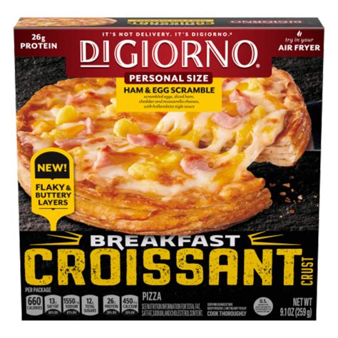 Breakfast Stuffed Pizza, Filled, Personal Size - calories, carbs, nutrition