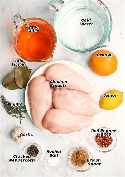 Brined Chicken Breast - calories, carbs, nutrition