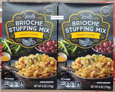 Brioche Stuffing - calories, carbs, nutrition