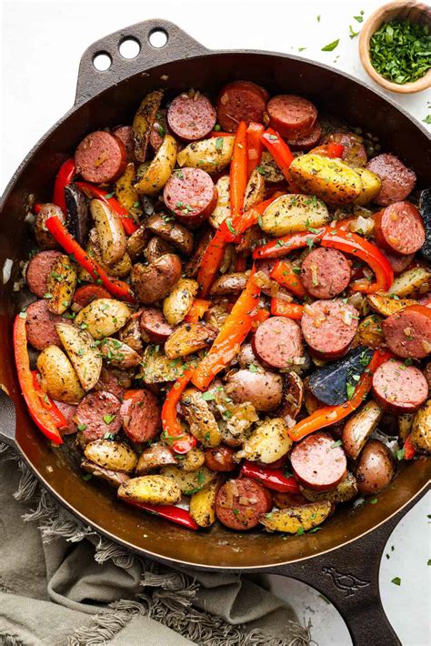 Brkf Skillet Sausage & Potato - calories, carbs, nutrition