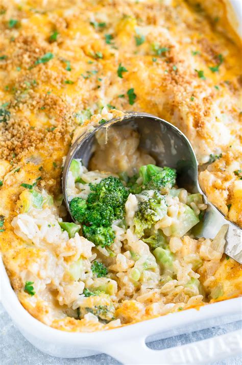 Broccoli and Brown Rice Bake - calories, carbs, nutrition