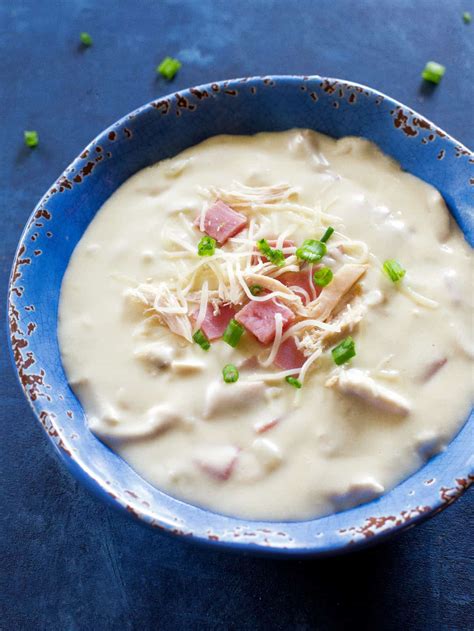 Broccoli Cordon Bleu Soup - calories, carbs, nutrition