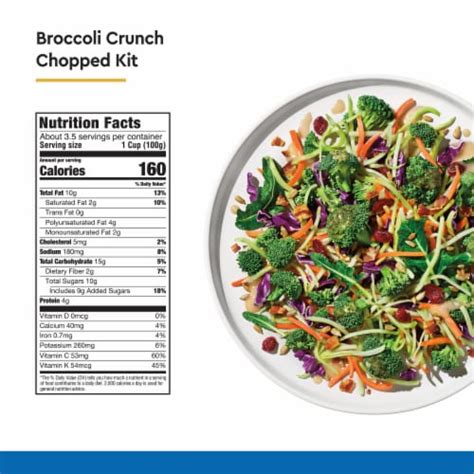 Broccoli Crunch - calories, carbs, nutrition