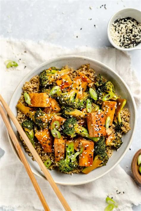 Broccoli Tofu Stir Fry (6854.0) - calories, carbs, nutrition