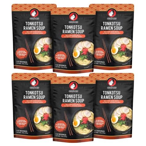 Broth Tonkotsu Shoyu 8 oz Ladle - calories, carbs, nutrition