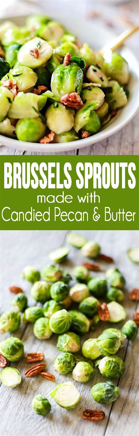 Brussel Sprouts in Pecan Butter - calories, carbs, nutrition