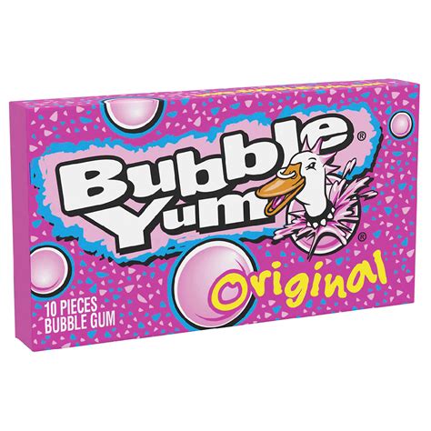 Bubble Yum Bubble Gum - Original - calories, carbs, nutrition