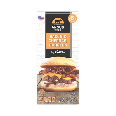 Buffalo Bacon Angus Burger - calories, carbs, nutrition