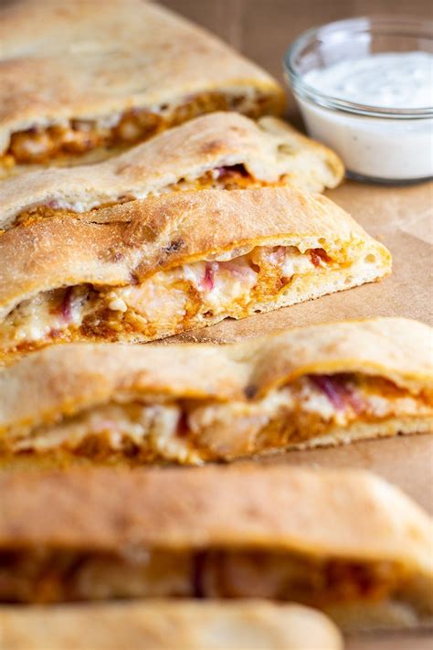 Buffalo Calzone - calories, carbs, nutrition