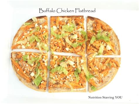 Buffalo Chicken Flatbread - calories, carbs, nutrition