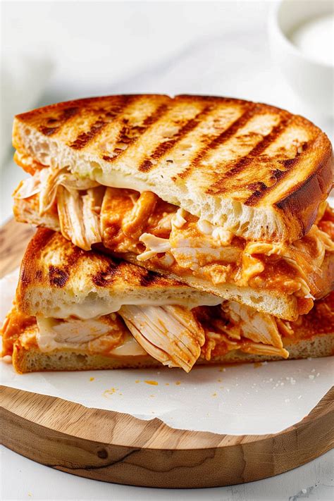 Buffalo Chicken Panini - calories, carbs, nutrition